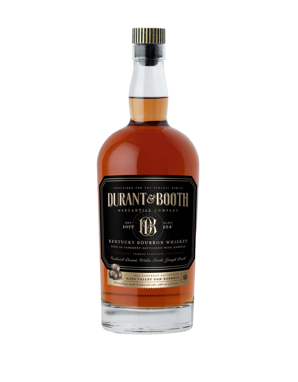 Durant and Booth Kentucky Bourbon Whiskey