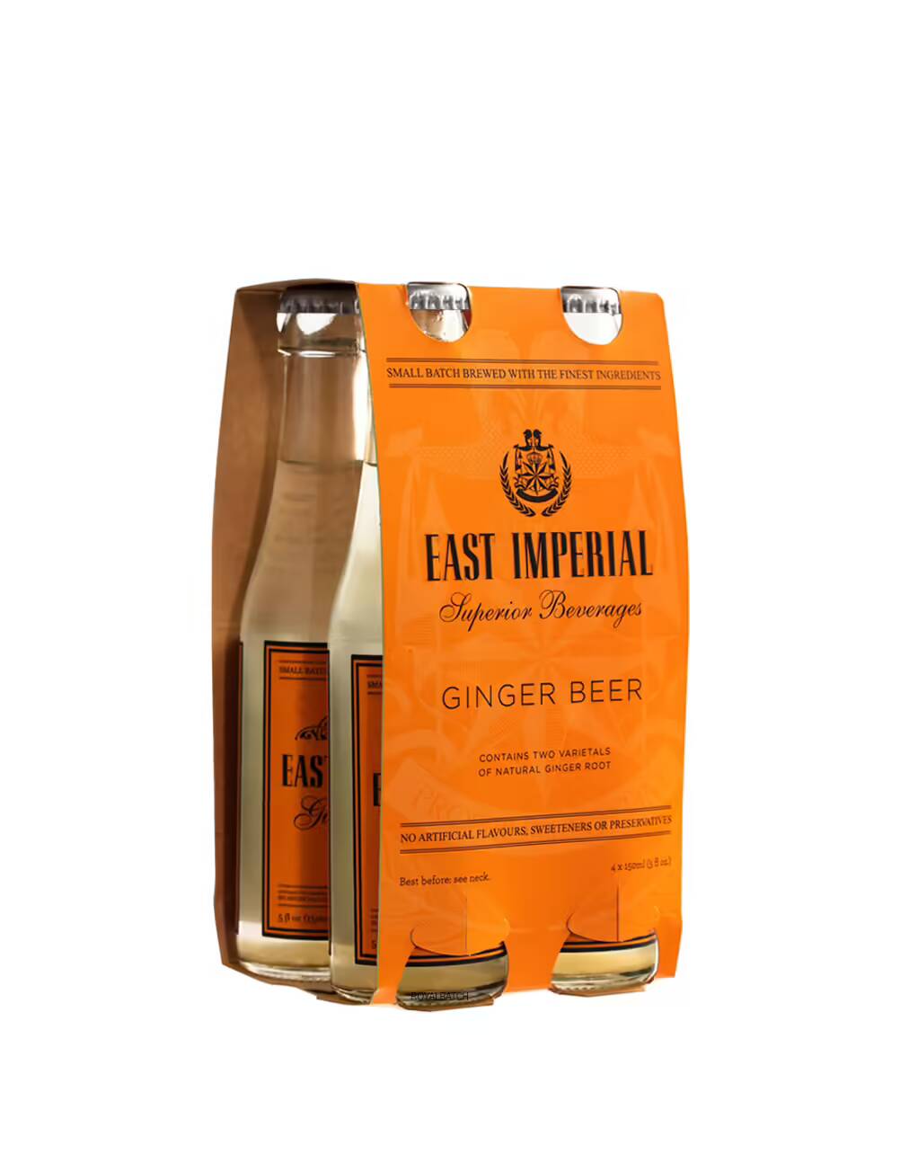 East Imperial Superior Beverages Ginger Beer (4 Pack) 150ml