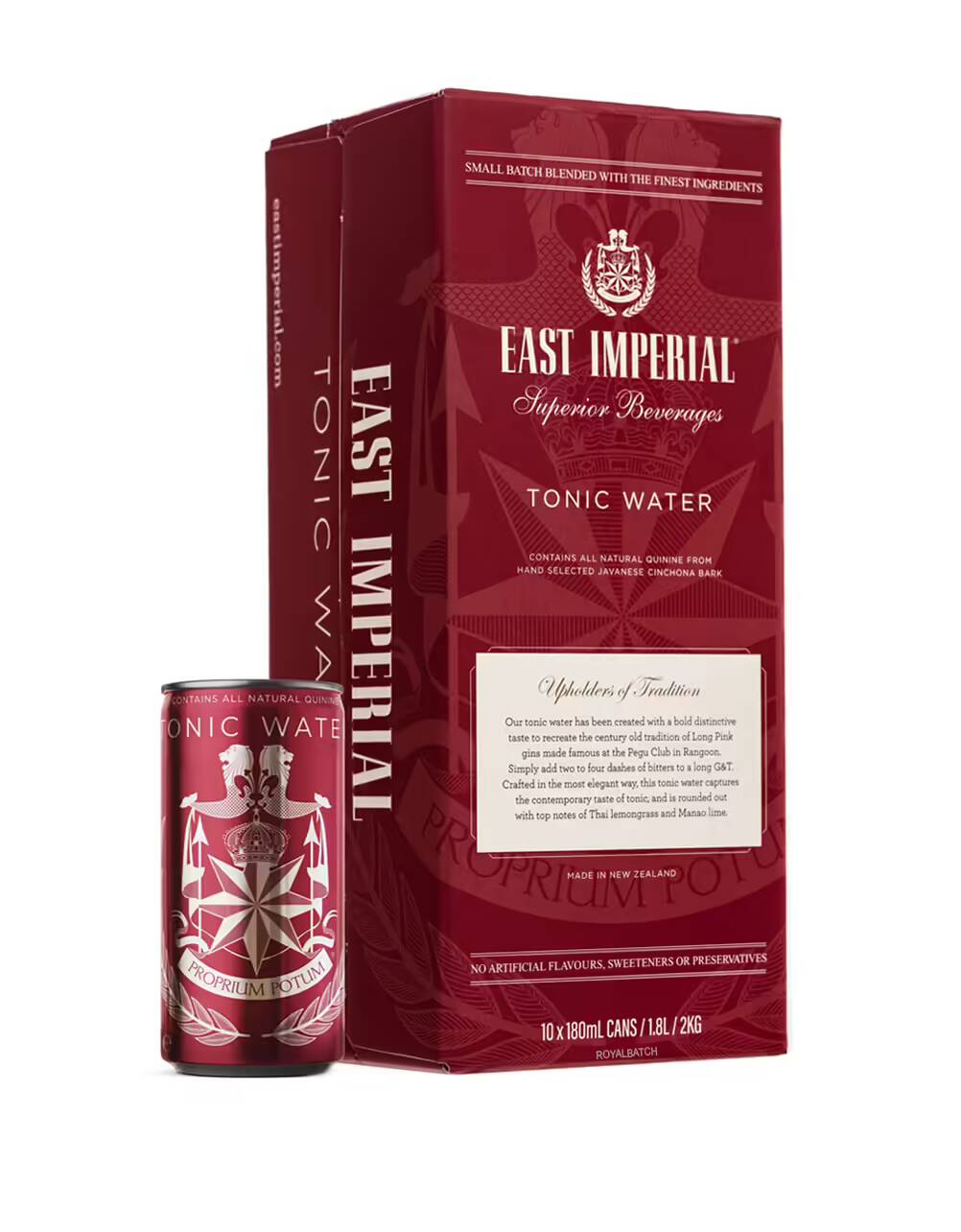 East Imperial Superior Beverages Tonic Water (10 PACK) 6.1 FL OZ CANS