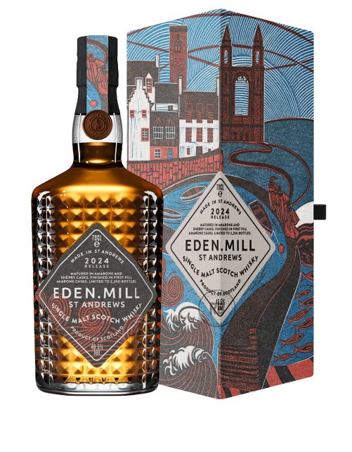 Eden Mill Art of St. Andrews Collection 2024 Release Single Malt Scotch Whisky