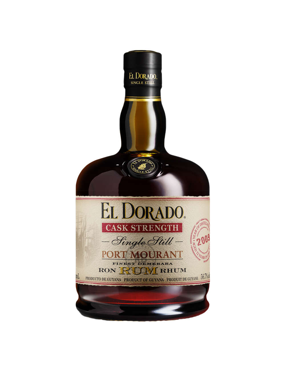 El Dorado Cask Strength Single Still Port Mourant Rum