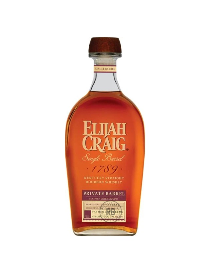 Elijah Craig Private Barrel No. 7173199 Bourbon Whiskey