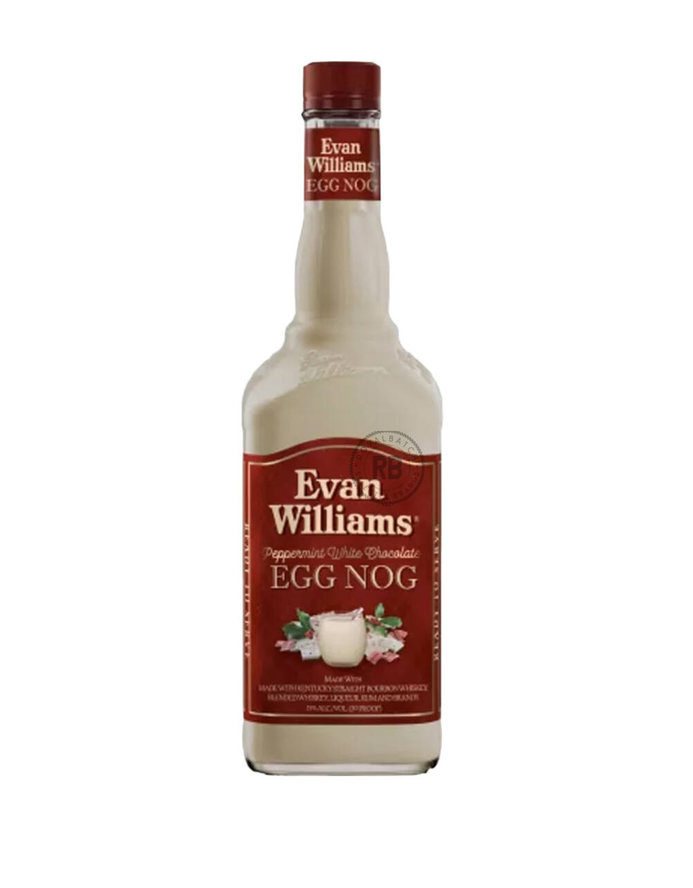 Evan William Peppermint White Chocolate Egg Nog Liqueur