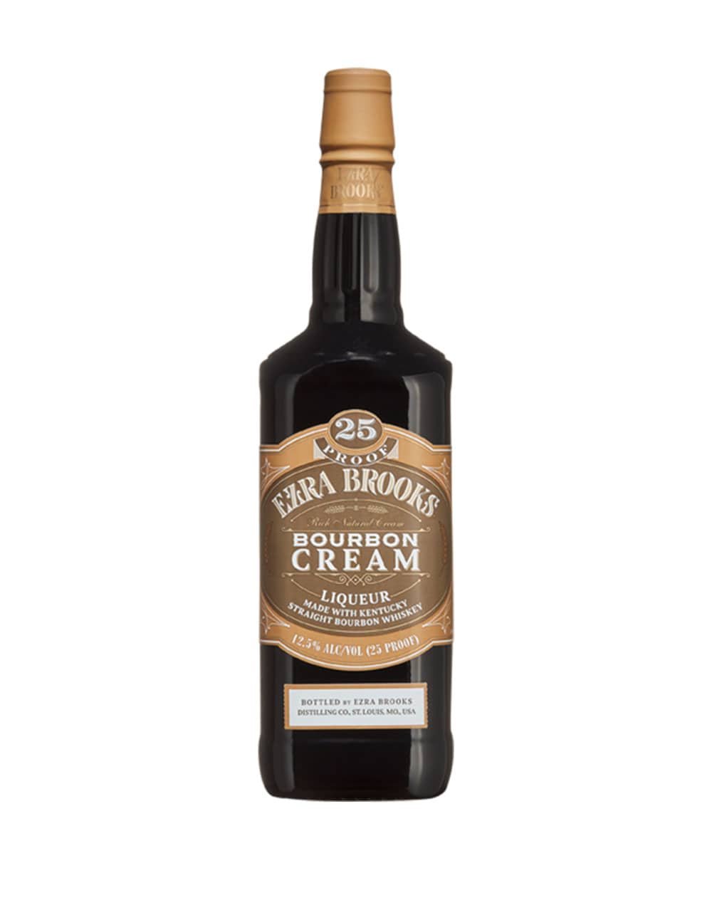 Ezra Brooks Bourbon Cream 25 Proof Liqueur