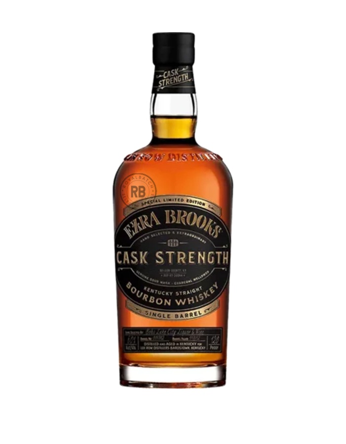 Ezra Brooks Cask Strength Bourbon Whiskey