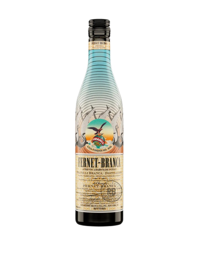 Fernet Branca Limited Edition Bottle Del Famoso Liqueur