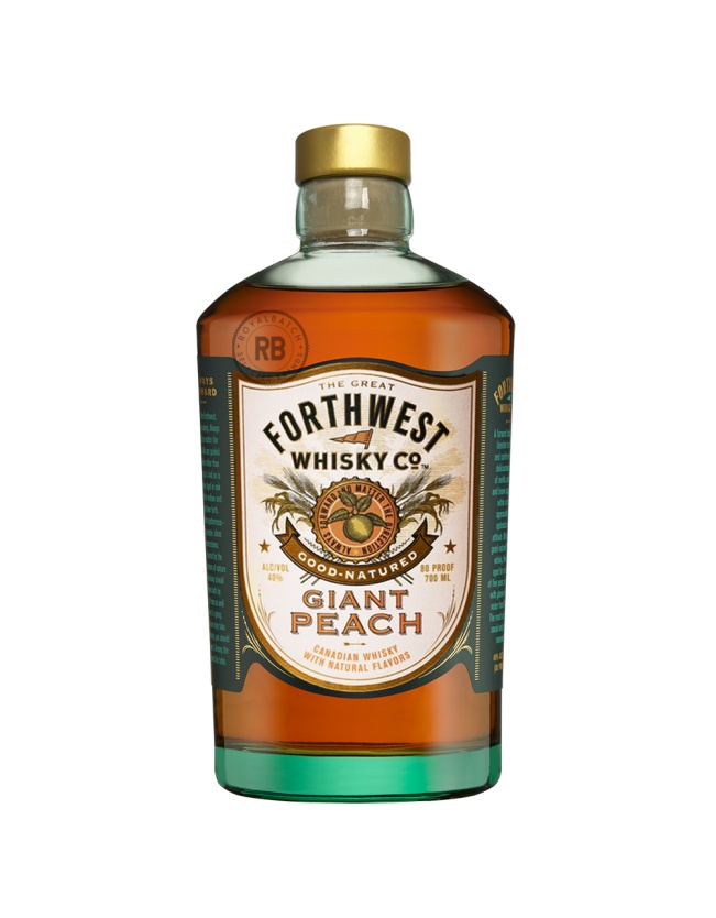 Forthwest Whisky Co. Giant Peach Flavored Canadian Whiskey