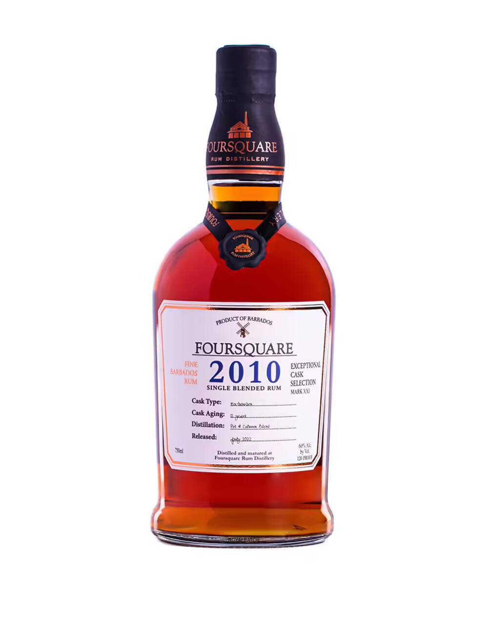 Foursquare Fine Barbados Rum 2010 Exceptional Cask Selection Mark XXI