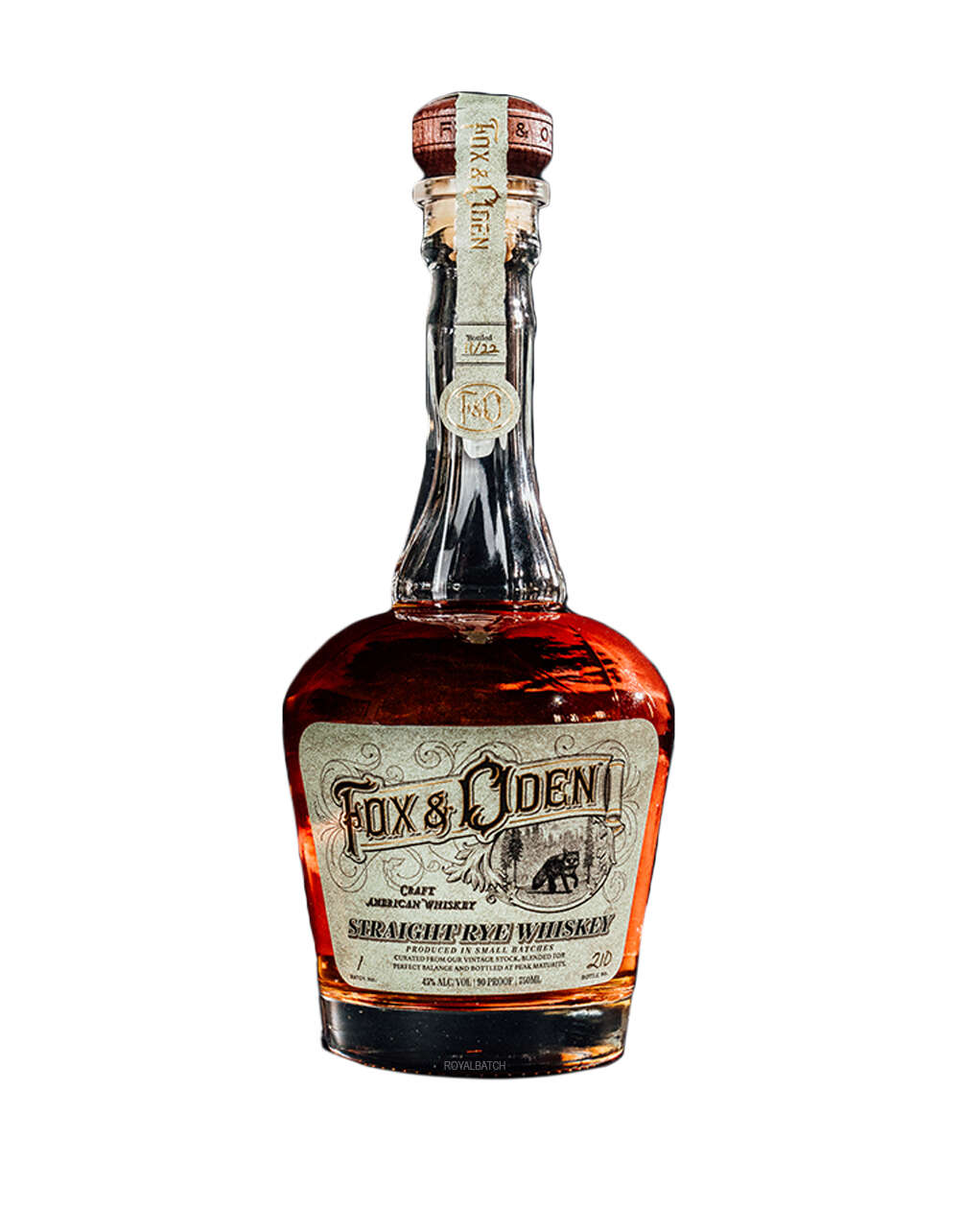 Fox and Oden Straight Rye Whiskey