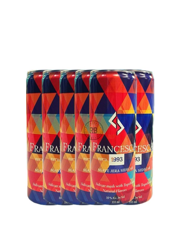 Francesca 1993 Agave Jera Sidecar Cocktail (6 Pack) x 355ml