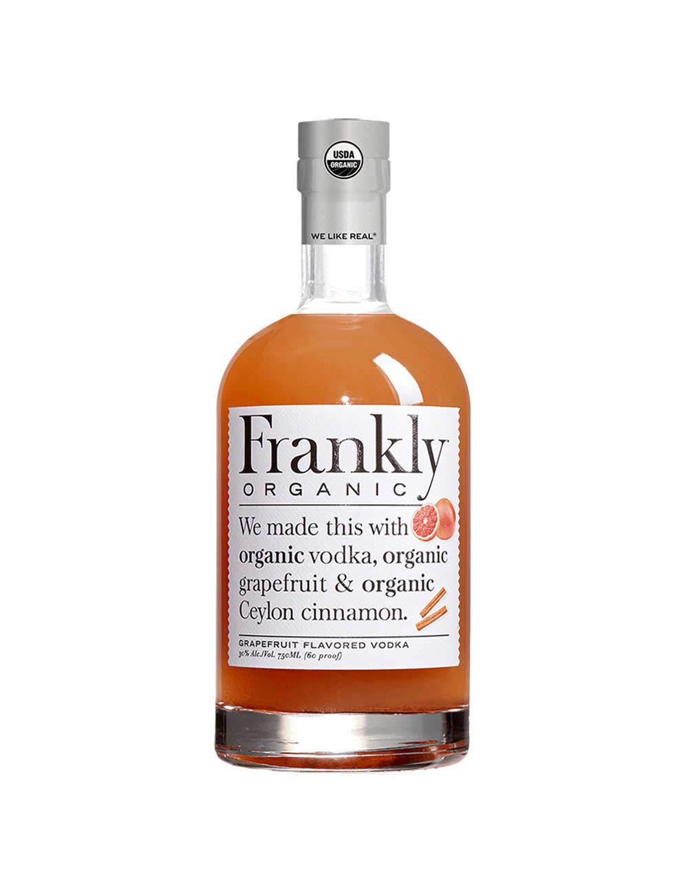 Frankly Organic Grapefruit Flavored Vodka 50ml