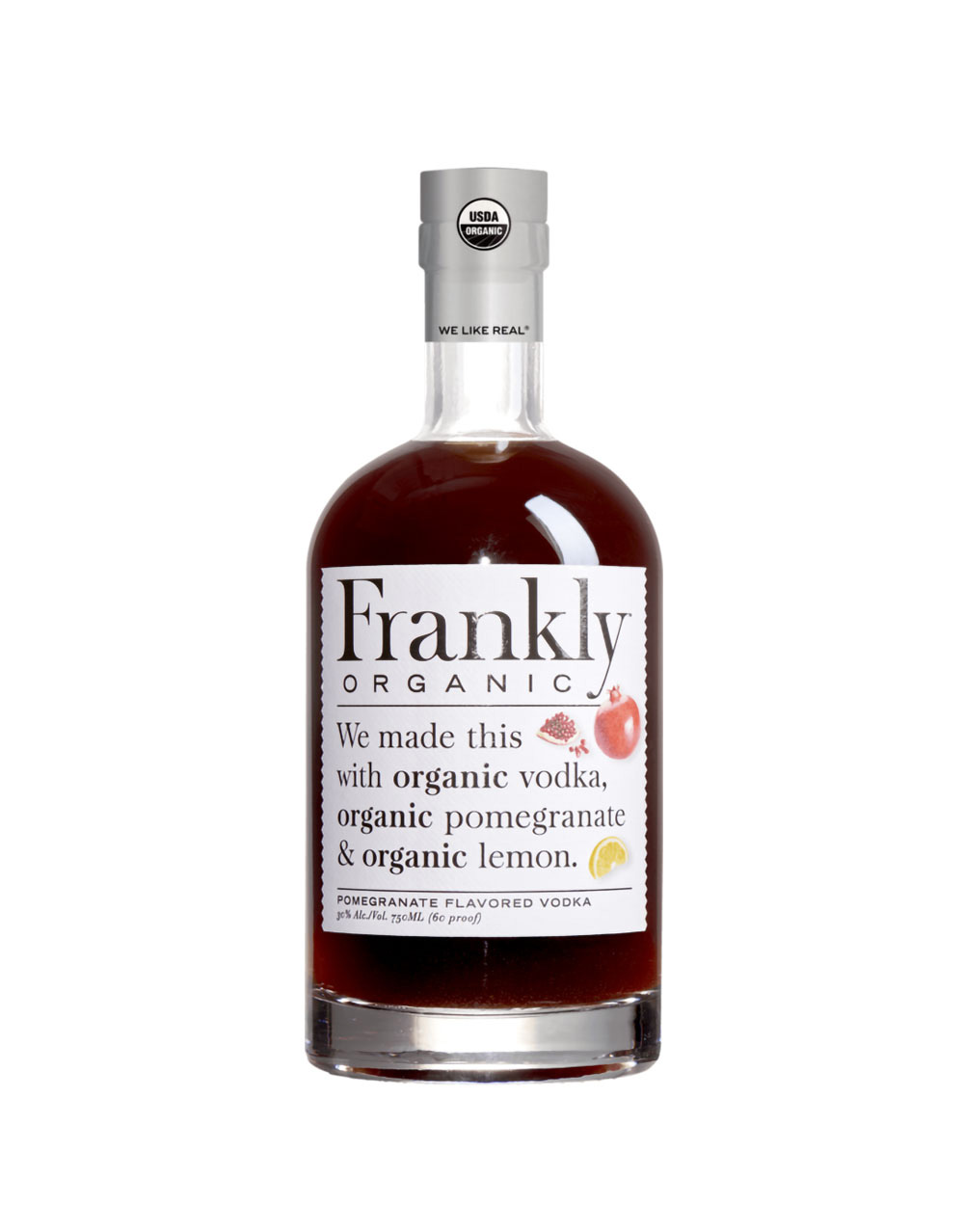 Frankly Organic Pomegranate flavored Vodka 50ml