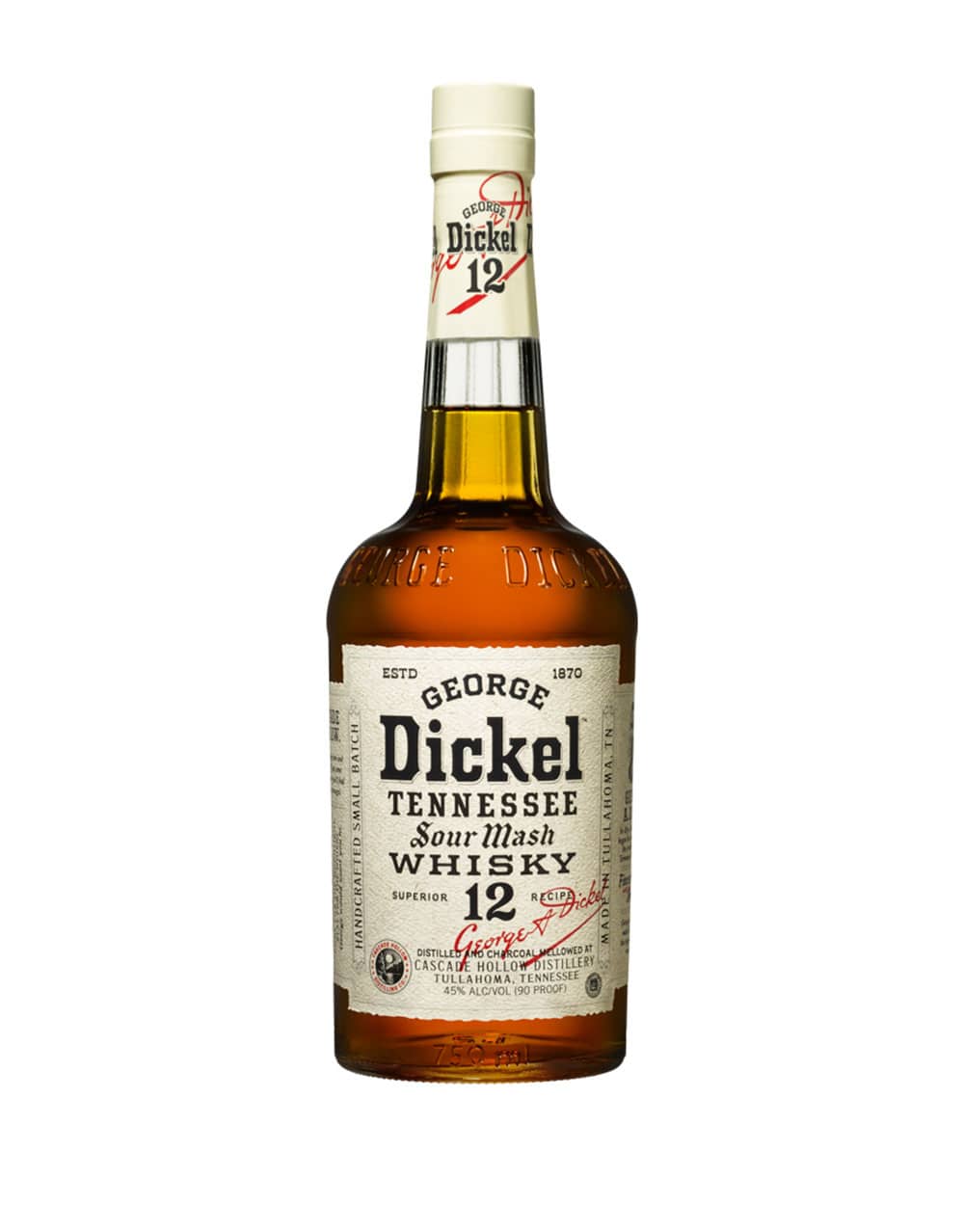 George Dickel 12 Tennessee Sour Mash Whisky 1.75L