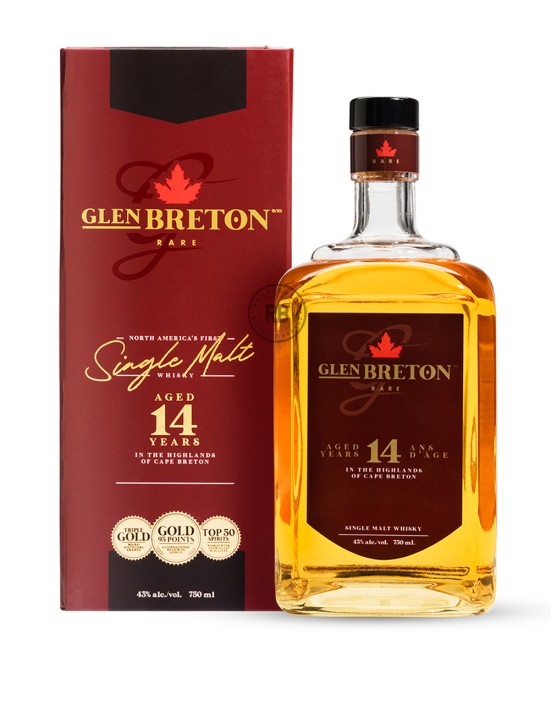 Glen Breton 14 Year Old Single Malt Canadian Whisky