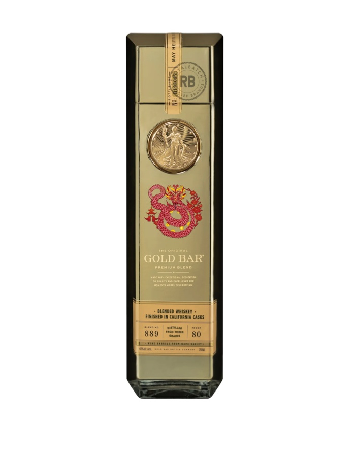 Gold Bar Whiskey Lunar New Year Of The Snake 2025