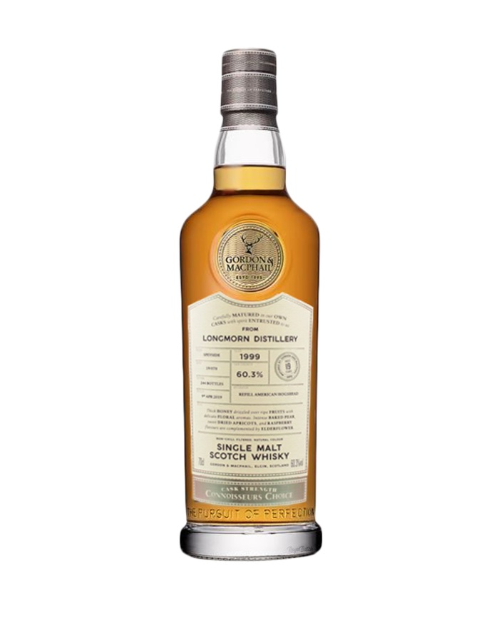 Gordon & Macphail Longmorn Distillery 1999 20 year old Cask Strength Connoisseurs Choice Single Malt Scotch Whisky