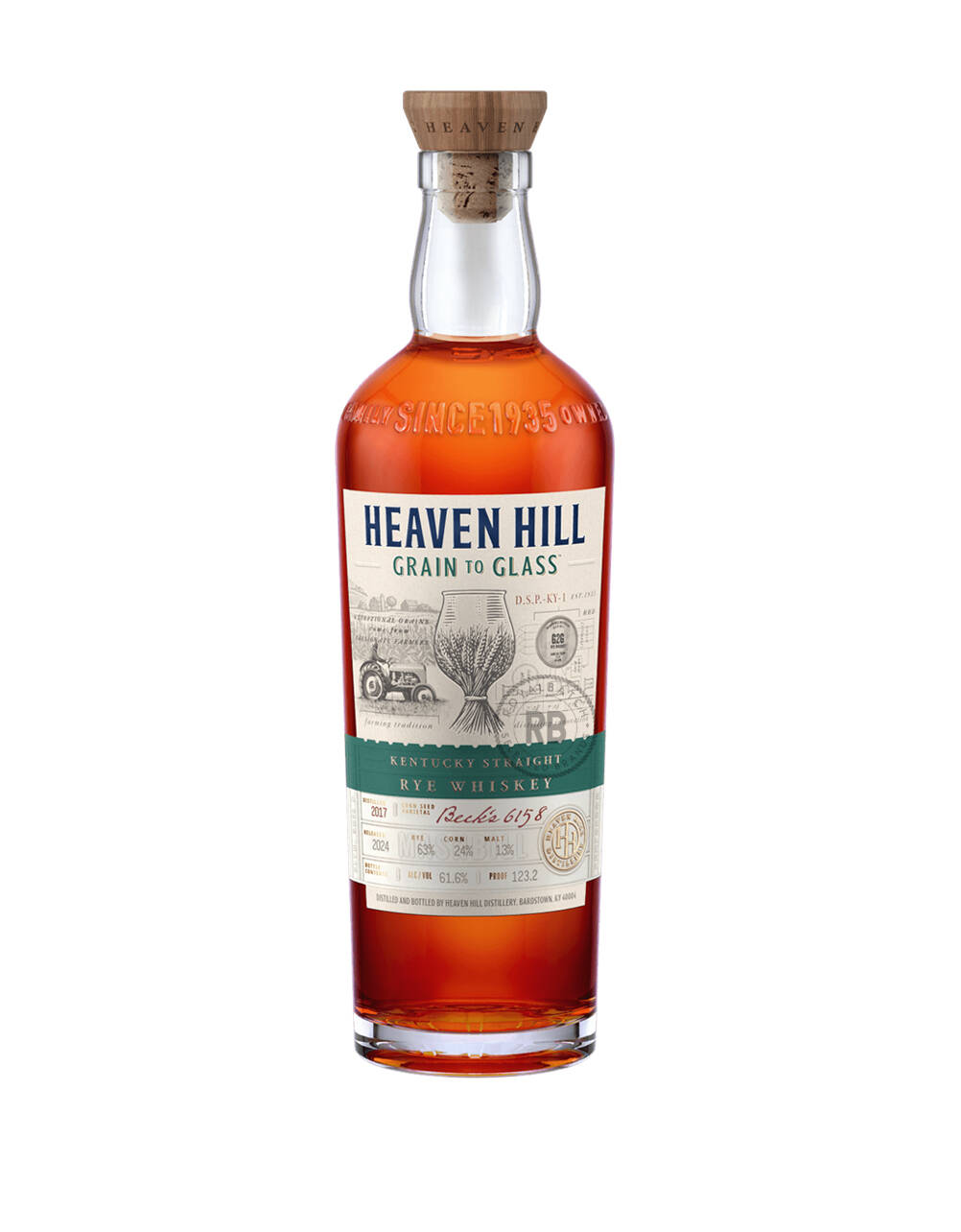 Heaven Hill Grain To Glass Kentucky Straight Rye Whiskey