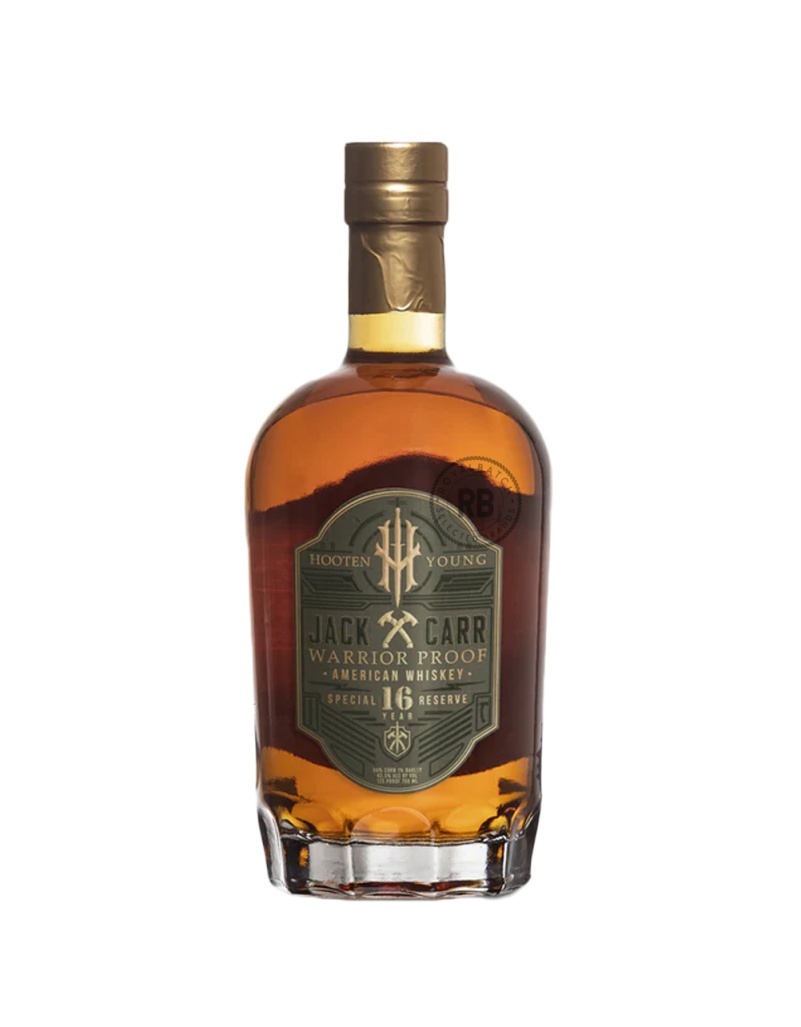 Hooten Young Jack Carr Worrior Proof 16 Year Old American Whiskey