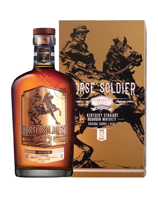 Horse Soldier Commander's Select VI Limited Edition 12 Year Old Bourbon Whiskey