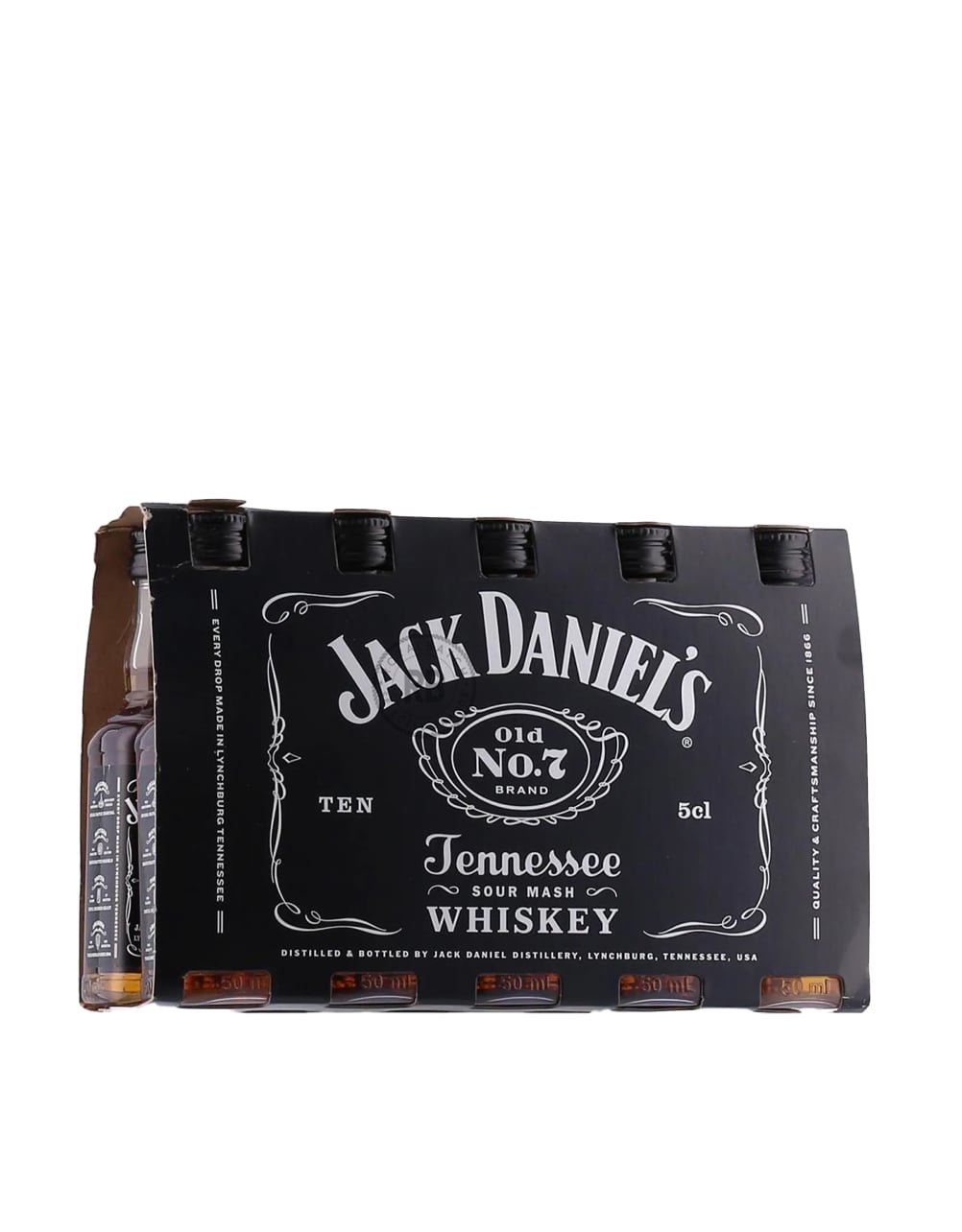 Jack Daniels Old No. 7 Whiskey (10 Pack) x 50ml