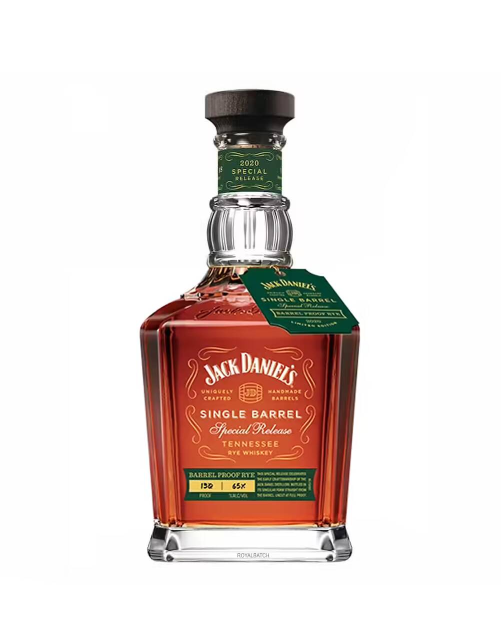 Jack Daniels Single Barrel Proof 2020 Special Release Tennessee Rye Whiskey