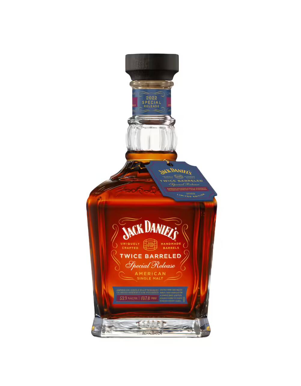 Jack Daniels Twice Barreled Special Release Oloroso Sherry Cask 2022 American Single Malt Whiskey