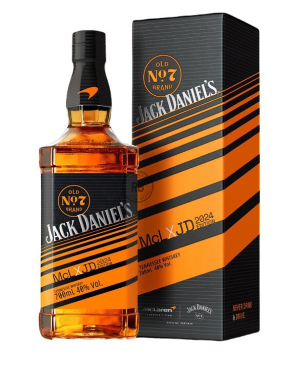 Jack Daniels x McLaren McL x JD 2024 Edition Tennessee Whiskey 1L