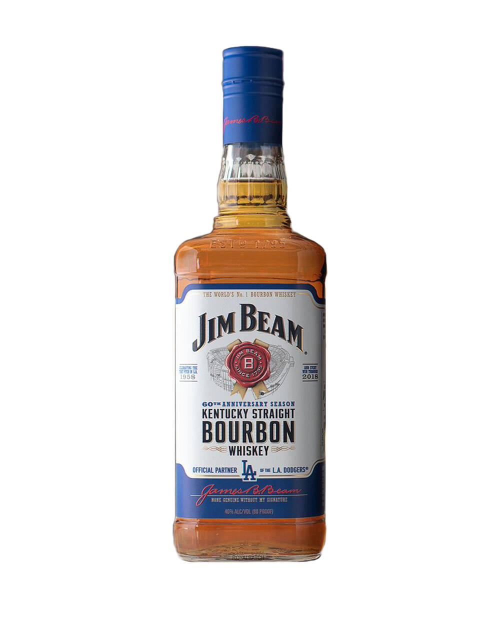 Jim Beam LA Dodgers Kentucky Straight Bourbon Whiskey
