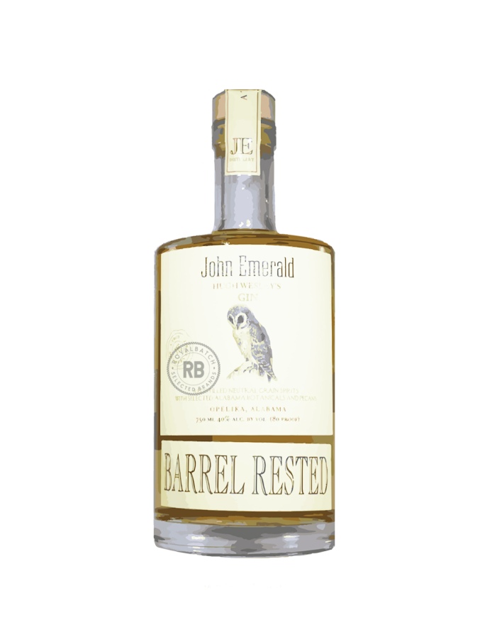 John Emerald Hugh Wesley's Barrel Rested Gin