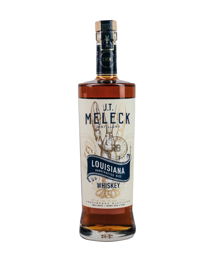 J.T Meleck Distillers Louisiana Small Batch Whiskey