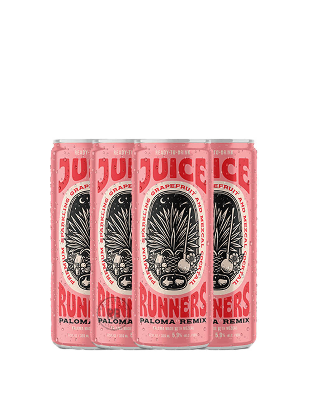 Juice Runners Grapefruit Paloma Remix Cocktails (4 Pack) x 355ml