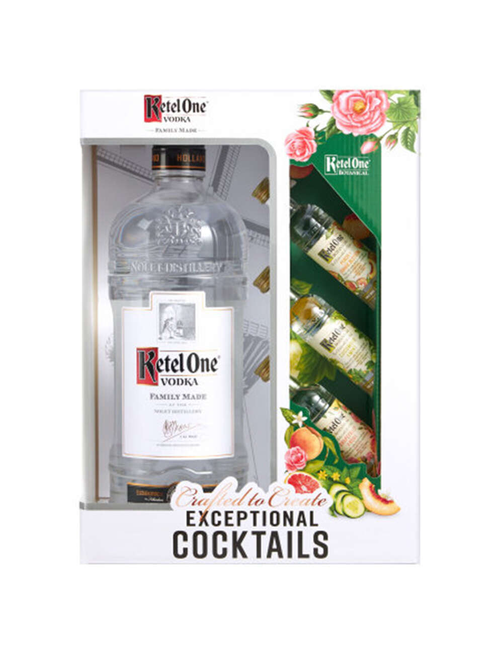 Ketel One Vodka with 3 Botanicals Gift set 1.75L