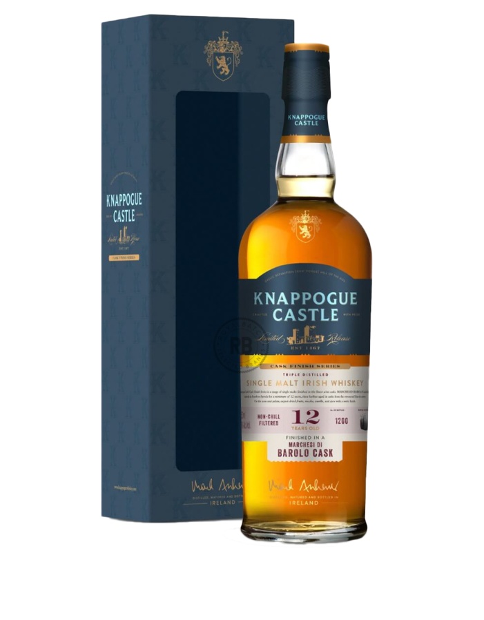 Knappogue Castle 12 Year Old Marchesi Di Barolo Cask Irish Whiskey