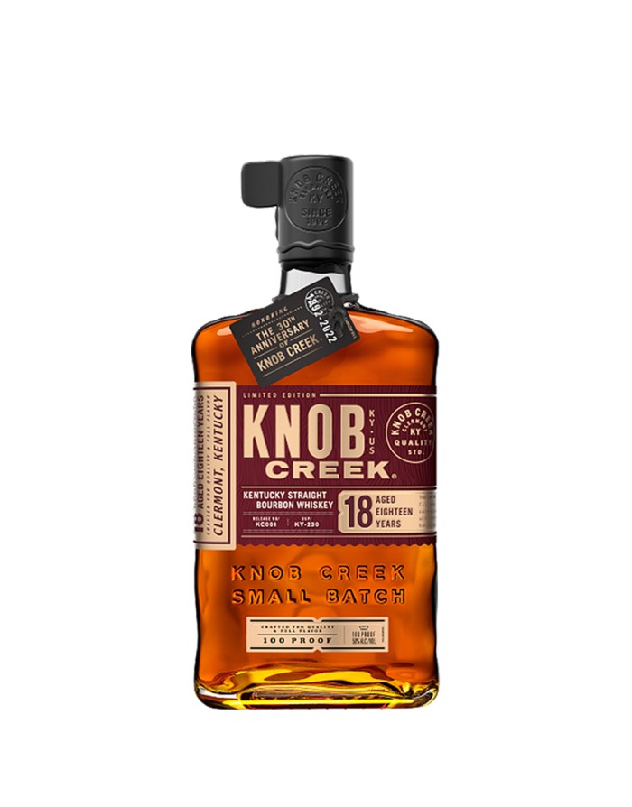 Knob Creek 18 Years Old Bourbon Whiskey