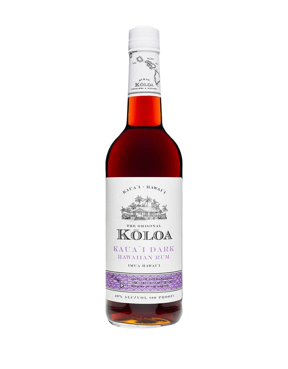Koloa Kaua'i Dark Hawaiian Rum 1 L