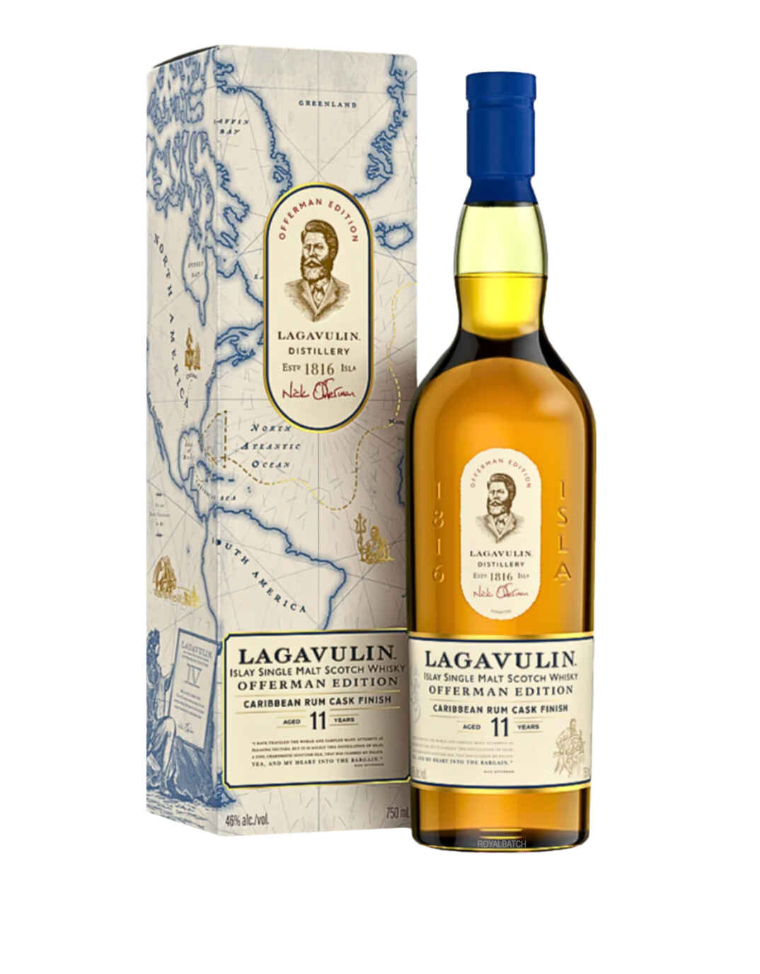 Lagavulin Offerman Edition 11 Year Old Caribbean Rum Cask Single Malt Scotch Whisky 2024