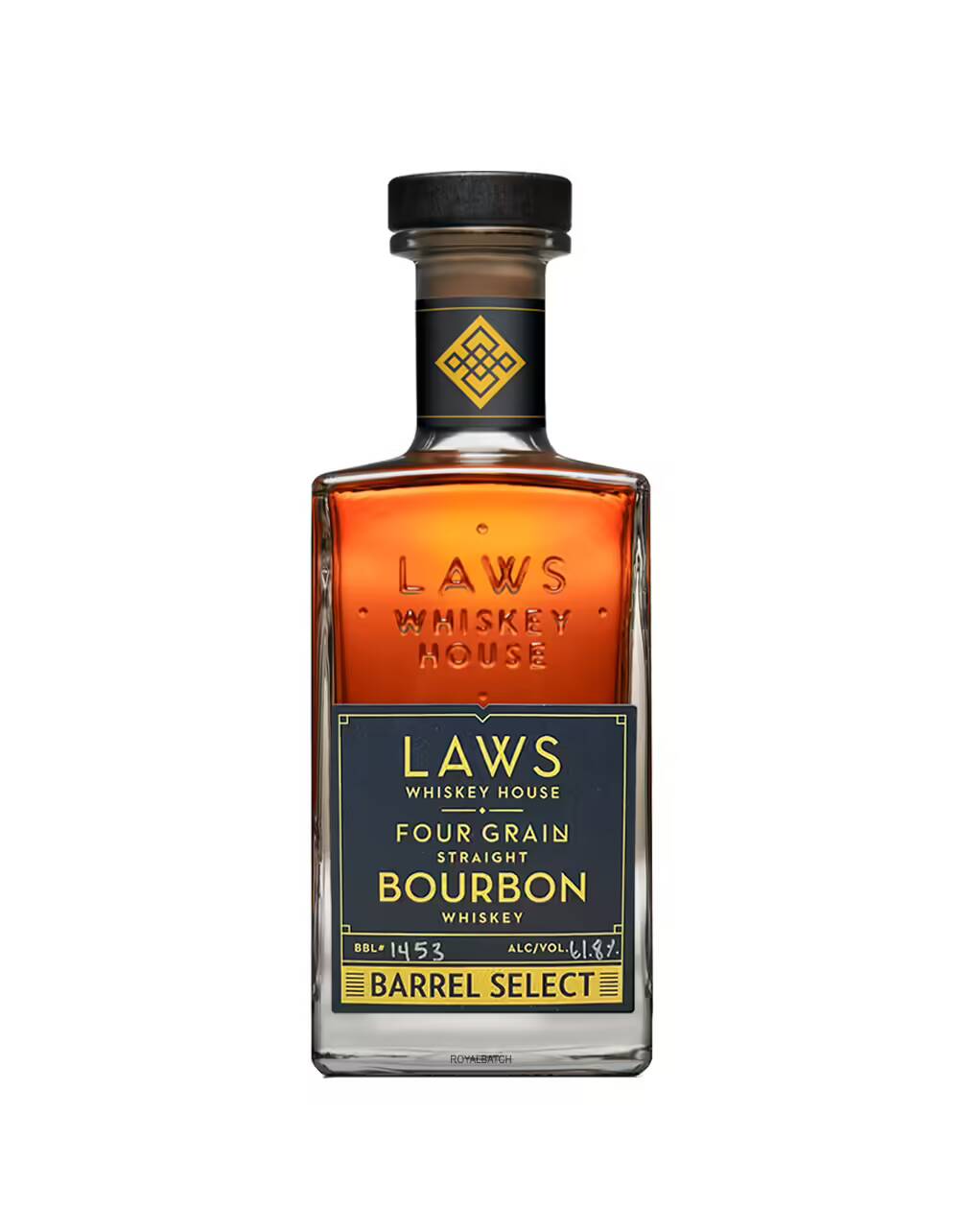 Laws Whiskey House Four Grain Barrel Select #1453 Straight Bourbon Whiskey 