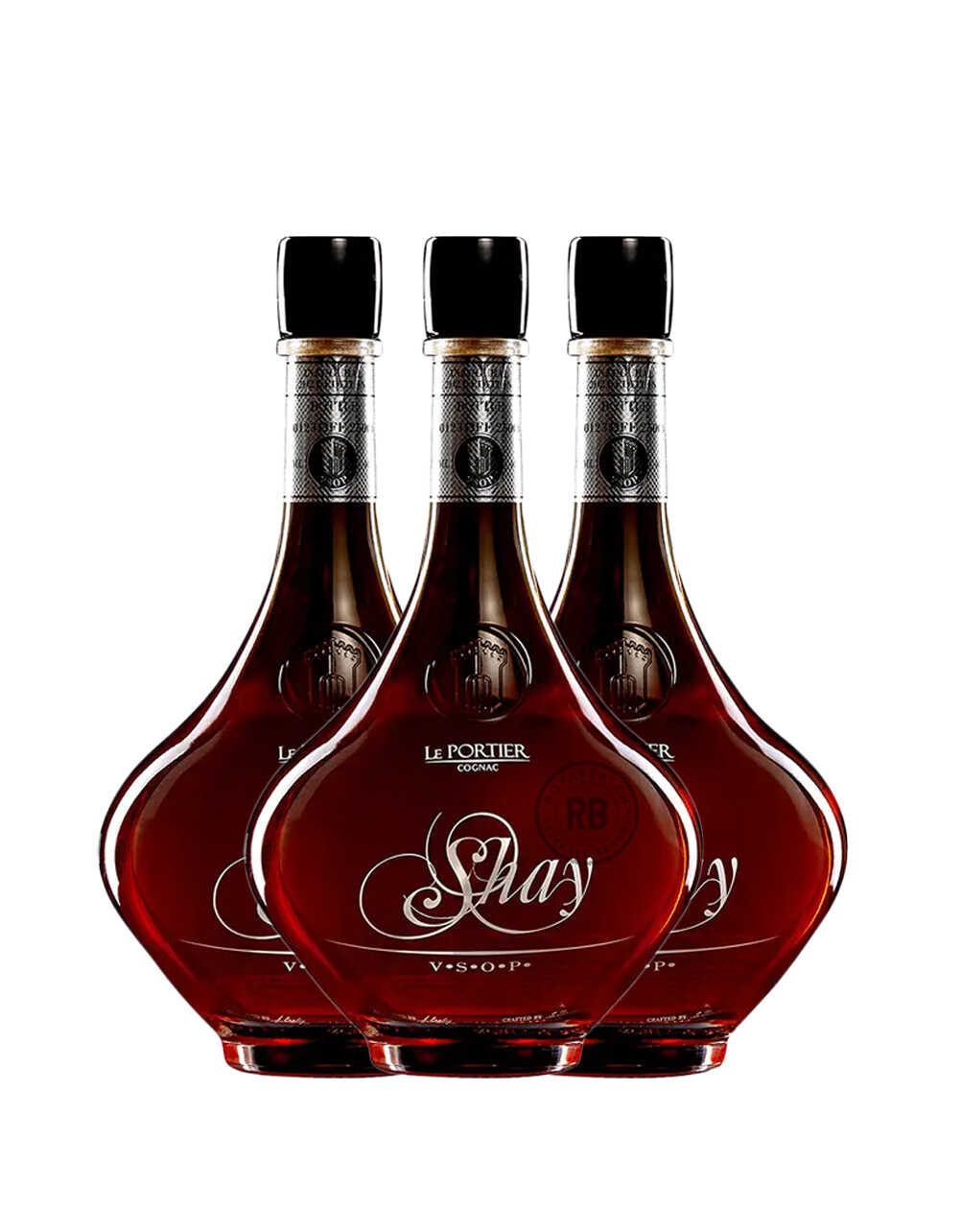 Le Portier Shay VSOP Cognac (3 Pack) Bundle #084