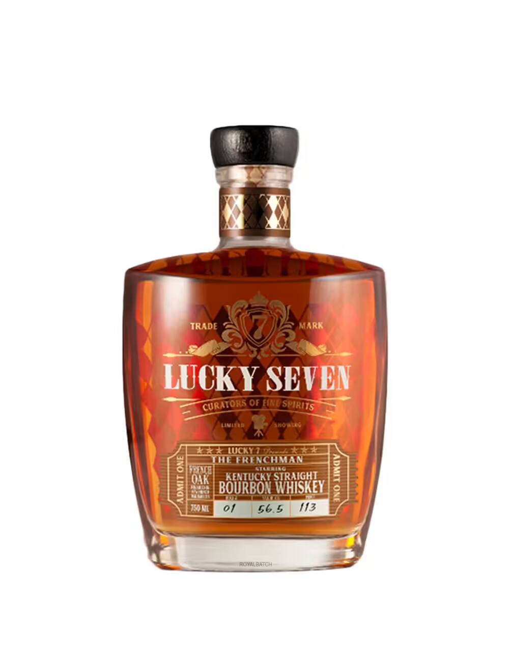 Lucky Seven The Frenchman Single Barrel Select Kentucky Straight Bourbon Whiskey