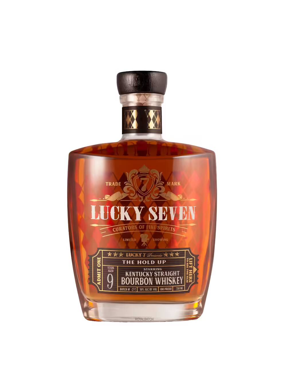 Lucky Seven The Hold Up 9 Year Old Bourbon Whiskey
