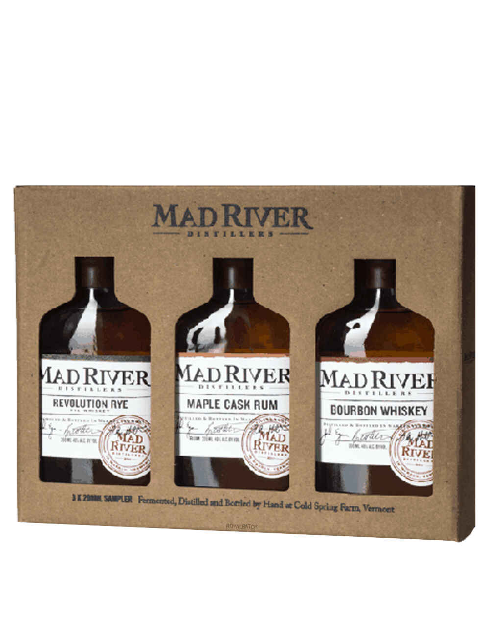 Mad River Whisky Gift Pack 200ml x 3