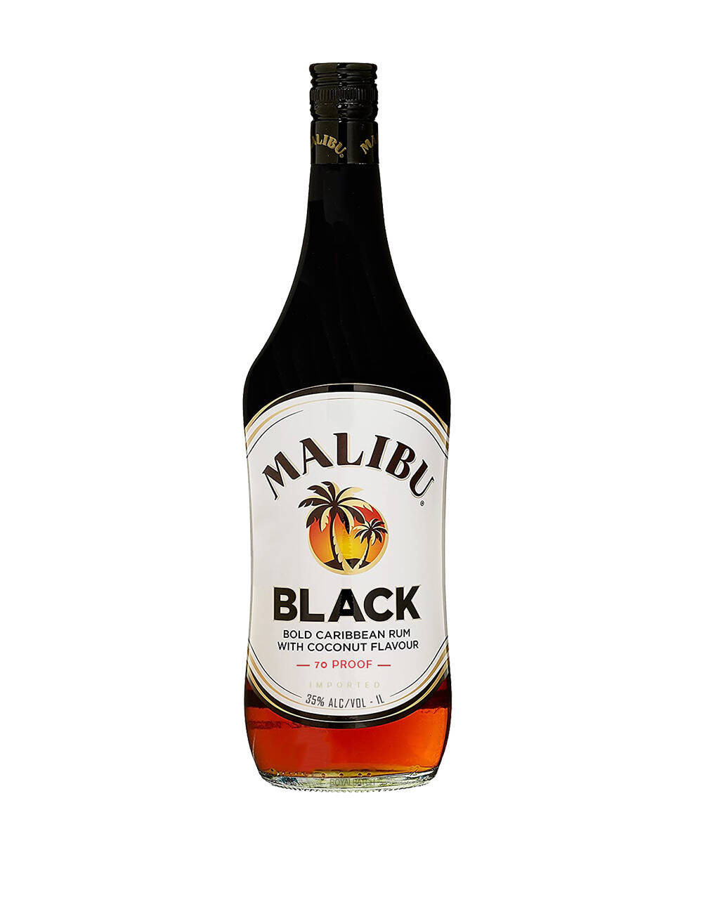 Malibu Black Rum 1L
