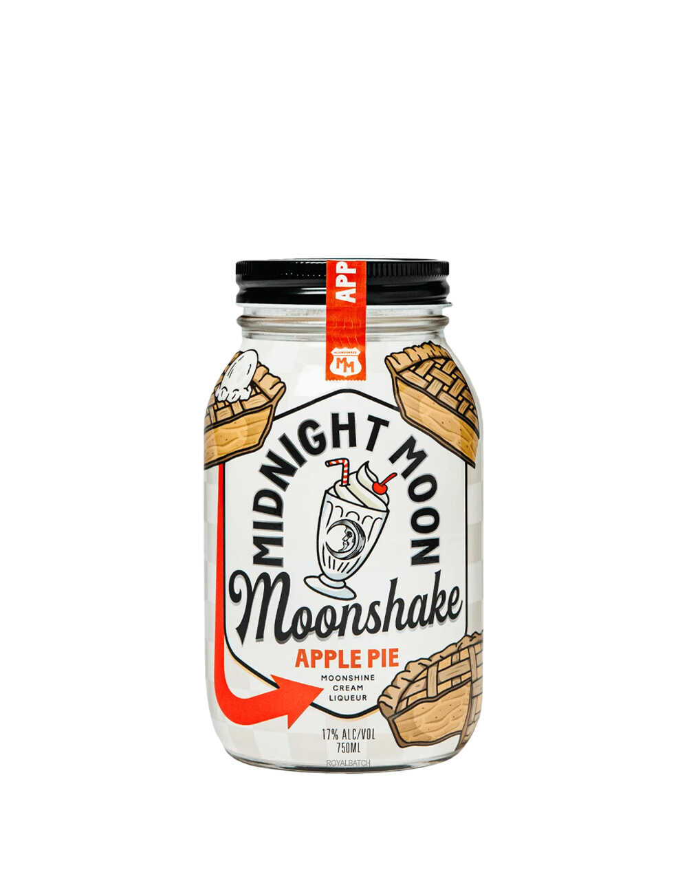 Midnight Moon Moonshake Apple Pie Cream Liqueur