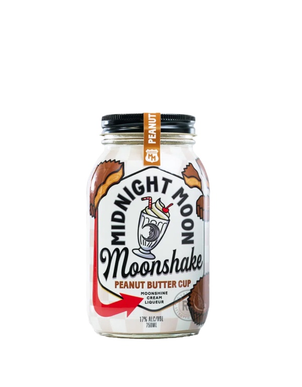 Midnight Moon Peanut Butter Cup Moonshake Cream Liqueur