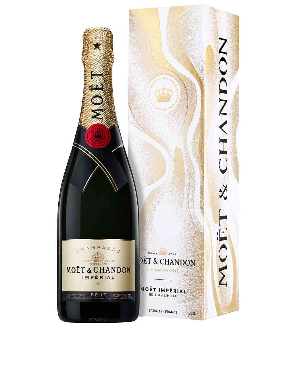 Moet and Chandon Imperial Brut With End of the Year 2023 Gift Box