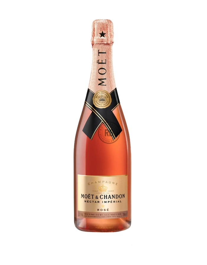 Moet and Chandon Nectar Imperial (Demi-Sec) Rose Champagne N.V. Wow Lum