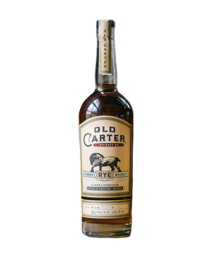Old Carter Rye whiskey Batch #9