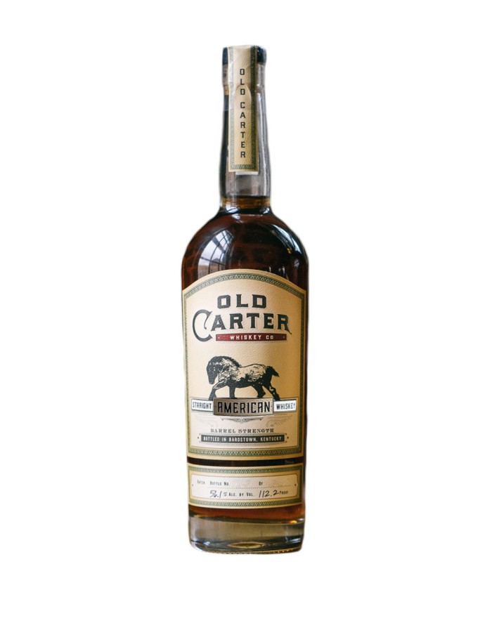 Old Carter Straight American Barrel Strength (Batch 7) Proof 133.6 13 year Whiskey