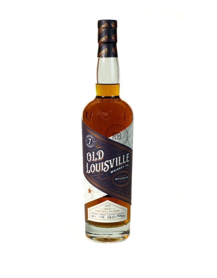 Old Louisville Whiskey Co. 7 Year Old Uncut Wheated Bourbon Whiskey