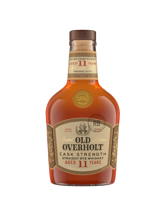 Old Overholt 11 Year Old Cask Strength Straight Rye Whiskey